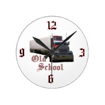 Horloge murale de vieille école