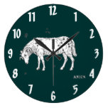 Horloge murale vintage de Bélier