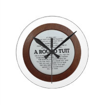 Horloge ronde de Tuit