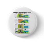 Hormones Of The Menstrual Cycle (Menstruation) buttons
