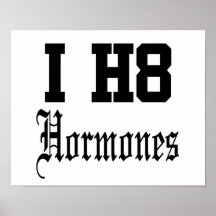 hormones poster