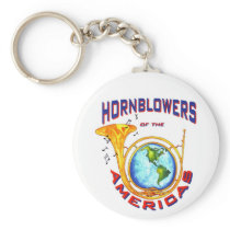 Hornblower Logo Keychain