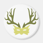 Horned God Mask Magnet