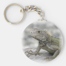 Horned Iguana Keychain