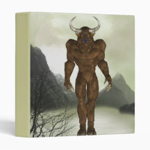 Horned Minotaur Binder