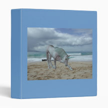 Horned Unicorn  Binder