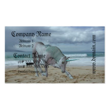 Horned Unicorn Business Cards
