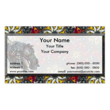 Horns of Plenty Octa Lg Any Colour Business Card