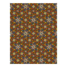 Horns of Plenty RIH  Lg Any Colour Scrapbook Paper Letterhead Template