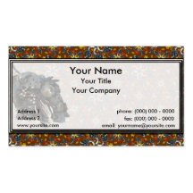 Horns of Plenty RIH  Sm Any Colour Business Card