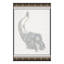 Horns of Plenty RIH  Sm Any Colour Stationary Custom Stationery