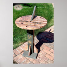 Horoscope Sundial Print