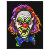 Horrid Evil Clown Flyer Design