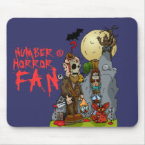 Horror Mural Mouse Mat