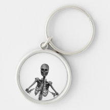 Horror Skeleton 2 Keychain