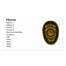 horry county police, Name, Address 1, Address 2... Business Card Templates