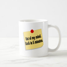Hors de mon dos d'esprit en cinq minutes tasse à café