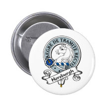 Horsburgh Clan Badge Button