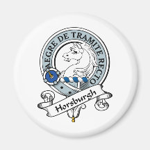 Horsburgh Clan Badge Refrigerator Magnets