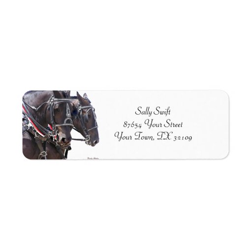 Horse Address Labels