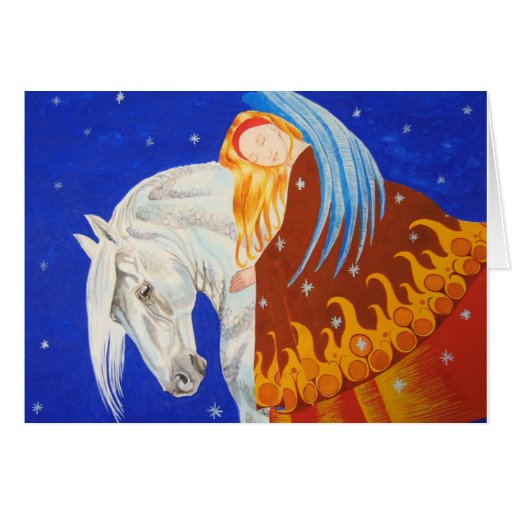 Horse and Angel Cards