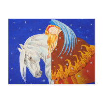 Horse and Angel Post Cards