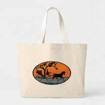 Horse and Carriage Ride Bag