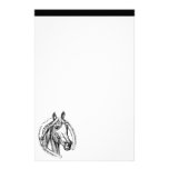 Horse and Horseshoe Stationary Stationery Paper