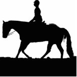 horse and rider photo sculpture