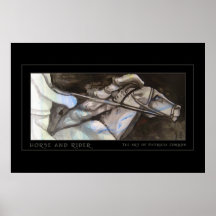 Horse and Rider Print