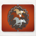 Horse and Shield_Mousepad