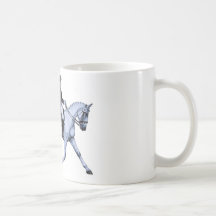 Horse Art EXTREME DRESSAGE Coffee Mugs