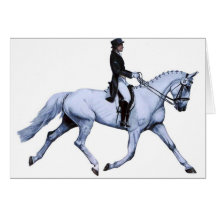 Horse Art EXTREME DRESSAGE Greeting Cards