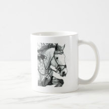 Horse Art EXTREME EVENTING Coffee Mugs