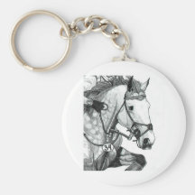 Horse Art EXTREME EVENTING Keychain
