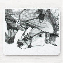 Horse Art EXTREME EVENTING Mouse Pad