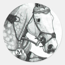 Horse Art EXTREME EVENTING Stickers