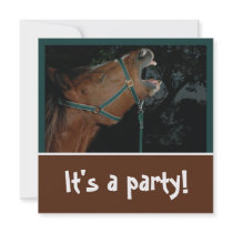 Horse Braying Party Invitation
