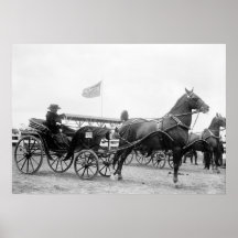 Horse & Buggy: 1919 Print