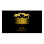 Horse business marketing business cards