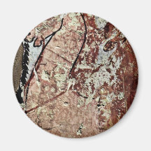 Horse By Maler Der Grabkammer Des Zenue Fridge Magnets