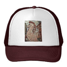 Horse By Maler Der Grabkammer Des Zenue Mesh Hats
