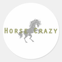 Horse Crazy Stickers