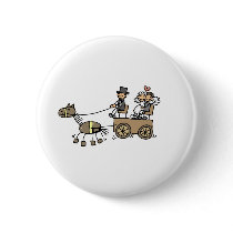 Horse Drawn Carriage For Weddings Button