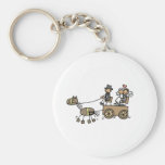 Horse Drawn Carriage For Weddings Key Chains