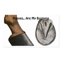Horse Farrier Business Card