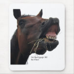 Horse: Hay! Mousepads