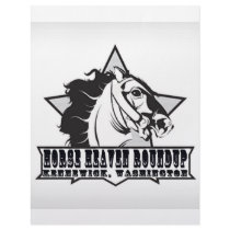 HORSE HEAVEN ROUNDUP FLYER DESIGN