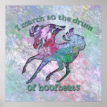 HORSE HOOFBEATS POSTERS