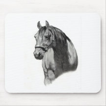 HORSE IN PENCIL MOUSEPADS